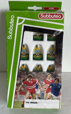 Subbuteo Brasile Brasile Ref 410 Nazionale Home Kit LW Scatola Originale 63000