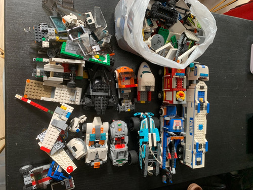 Gros lot lego camion police - -camion,