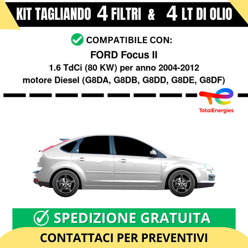 Tagliando per ford focus - tagliando,