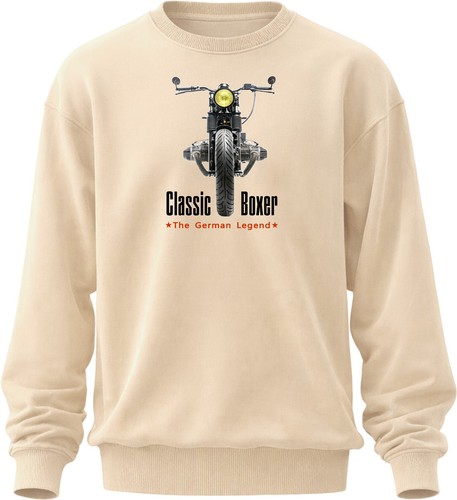 Felpa boxer moto classica - moto, bmw