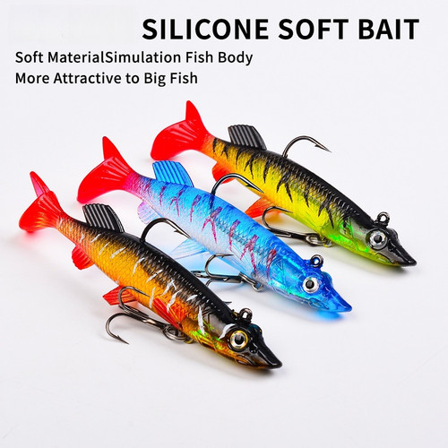 Esca jig silicone 3cm - silicone, 9,3cm