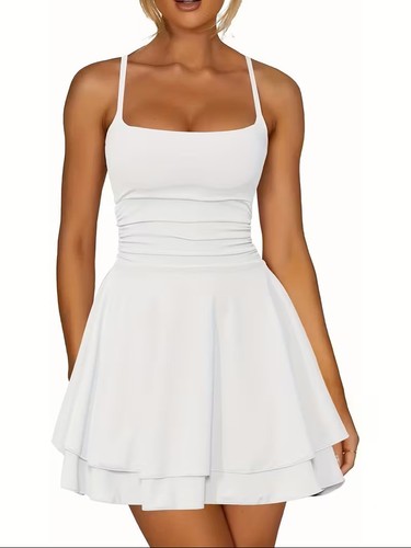 Mini abito donna smanicato