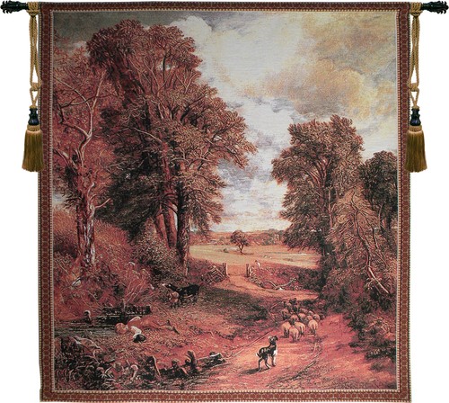 Arazzo tessuto jacquard - , cane