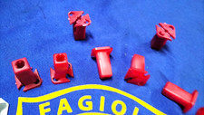 TASSELLO 10mm.FIAT-ALFA LANCIA MADREVITE PLASTICA 8pz.FERMO MODANATURA PARAFANGO