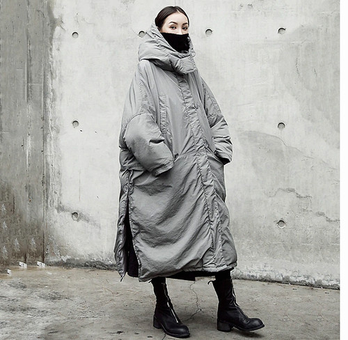 Cappotto oversize cappuccio - cappotto,
