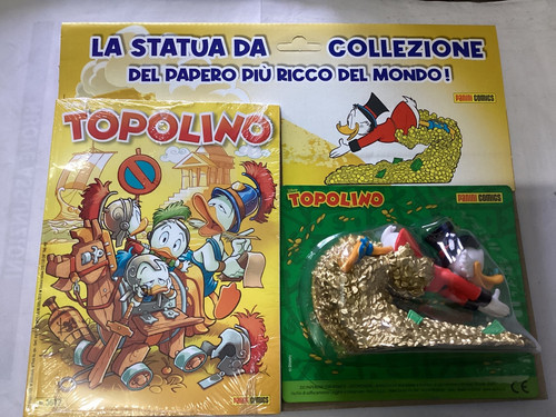 Topolino 3677 con statua - topolino,