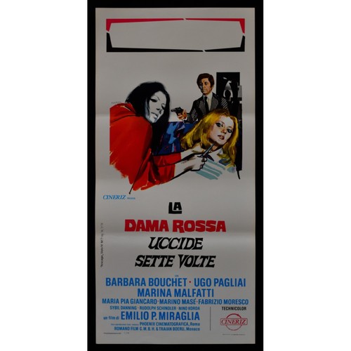 Locandina dama rossa uccide - la,