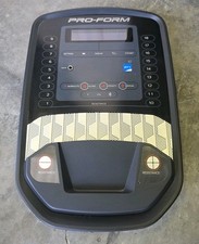 Console display ellittica