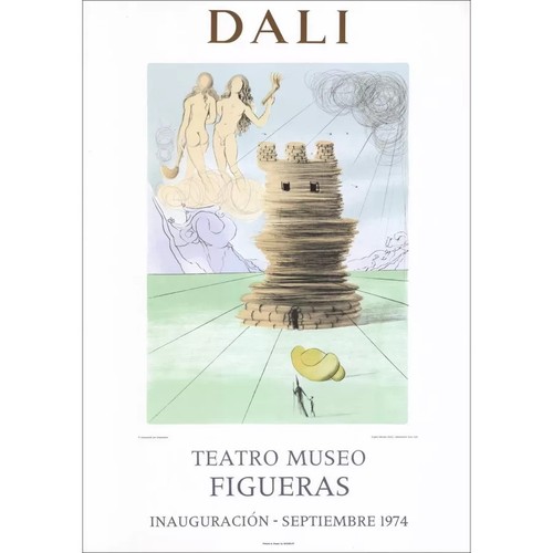 Dali salvador litografia - dali,