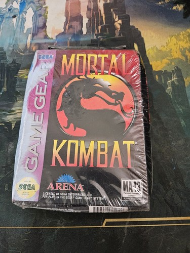 Sega game gear mortal - game,
