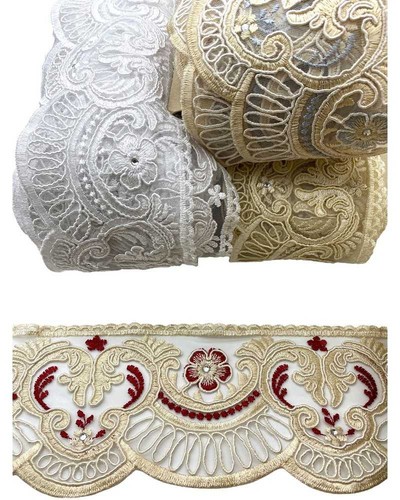 Passamaneria pizzo tulle - pizzo,