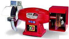 Femi Mola Smerigliatrice banco 500W combinata Mola 200mm Spazzola150mm Mod. 425