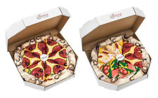 RAINBOW SOCKS - PIZZA BOX - 4 PAIA DI CALZE STILE CARTONE DELLA PIZZA, 41-46