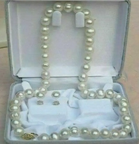 Collana perle bianche naturali - collana,