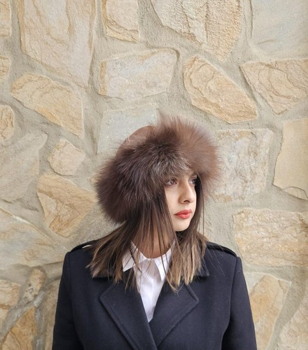 Brown fox cappello in vera - cappello,