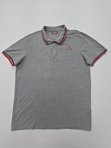 Polo ragazzo kappa grigio - polo,