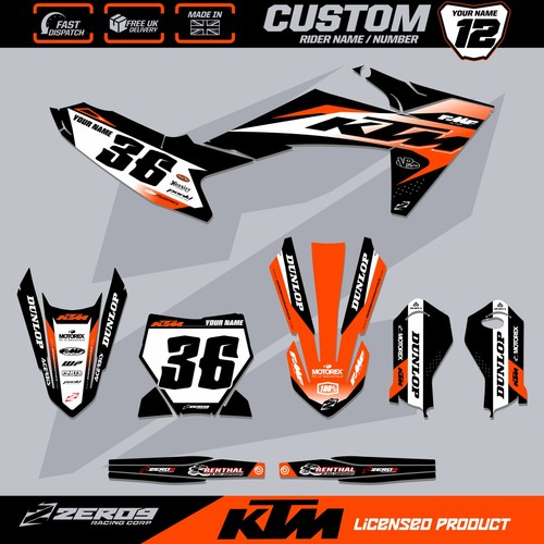 Ktm motocross grafica - ktm,
