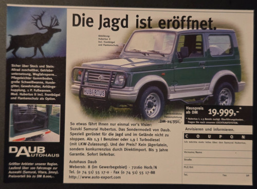 Suzuki samurai hubertus - 12.,