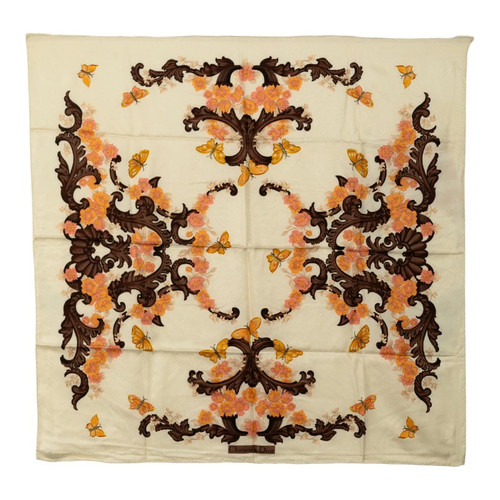 Sciarpa dior vintage floreale - sciarpa,