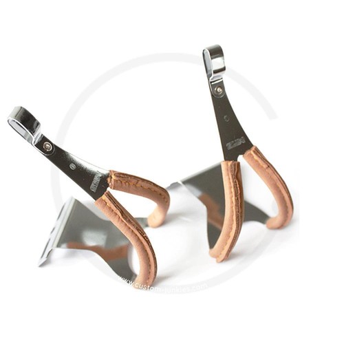 Mks toe clip acciaio - clip, con