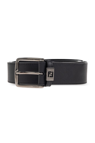 Fendi black leather belt new - new, &
