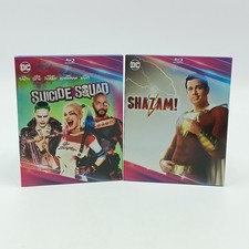 Suicide Squad + Shazam Film Blu-Ray DC In ottimo Stato Dischi Top in Italiano