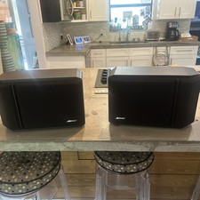 Altoparlanti principali/stereo Bose 201 serie IV neri spedizione veloce gratuita sicura LEGGI