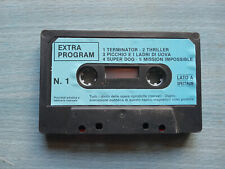 Cassetta Giochi - Sinclair Spectrum - Allegata alla rivista n.1 EXTRA PROGRAM