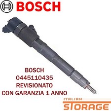 PER IVECO DAILY IV FIAT DUCATO 2.3 MULTIJET INIETTORE REVISIONATO 0445110435