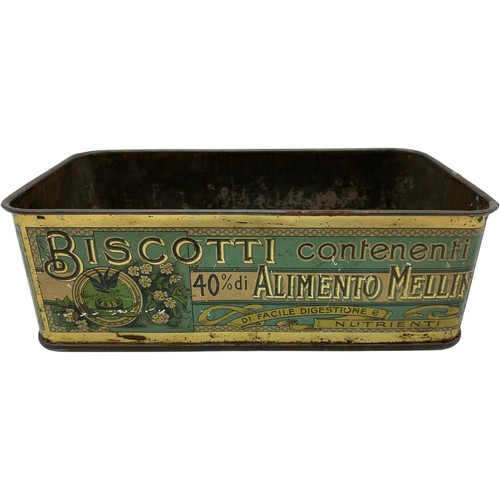 Scatola latta biscotti - in,