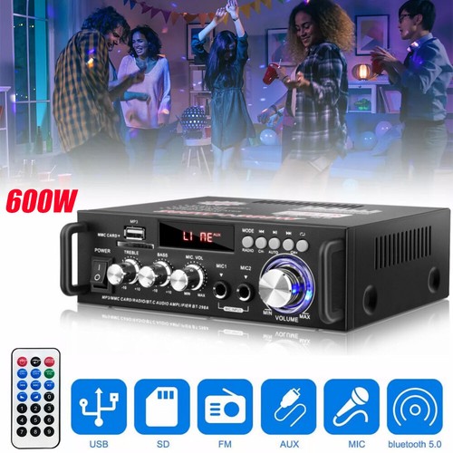 Amplificatore 600w bluetooth - amplificatore,