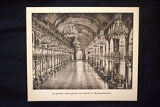 La galleria degli specchi nel castello di Herrenschiemsee