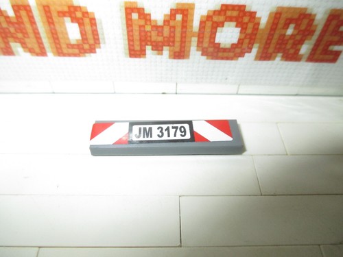Lego tile decorated - -, 1x4