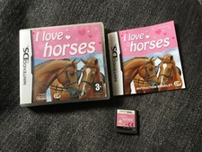 I Love Horses - DS/DSi -2ds - Gioco 3DS - Boxato + Istruzioni - UK Pal