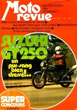 MOTO REVUE 2157 SUZUKI GT 250 HUSVARNA CR ZUNDAPP KS 600 Gilles HUSSON YAMAHA 19