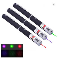 Puntatore laser verde, rosso e