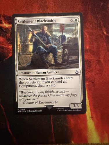 Mtg settlement blacksmith - settlement,