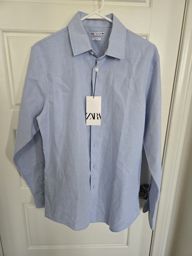 Nwt zara men pale blue - zara,