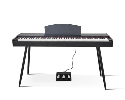 Pianoforte digitale marrone