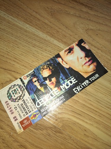 Depeche mode concert ticet