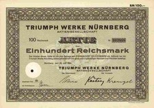 Triumph AG 1933 Norimberga