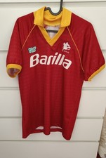 AS ROMA MAGLIA ORIGINALE 1990-91 - RARISSIMA - Home Kit Ennerre VINTAGE