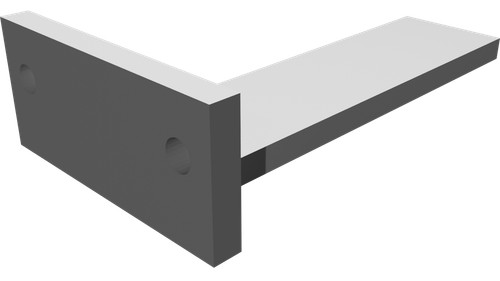 Vassoio gestione cavi per ikea - cavi,