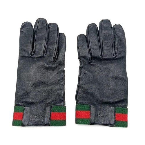 Guanti pelle gucci linea - pelle,