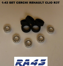 1/43 Set ruote cerchi gomme