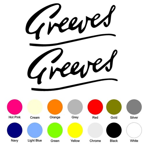 Greeves adesivi moto trial - greeves,