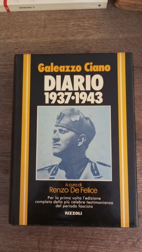 Galeazzo ciano diario 1937 - galeazzo,