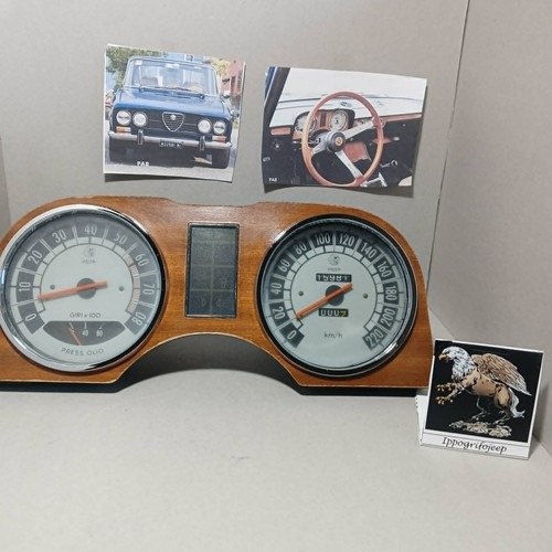 Alfa romeo cruscotto - romeo, contagiri