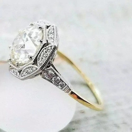 Anello fidanzamento 3ct - fn,