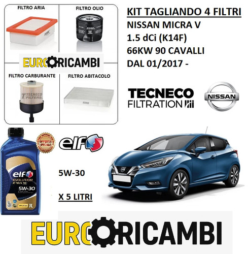 Kit tagliando filtri olio - kit,